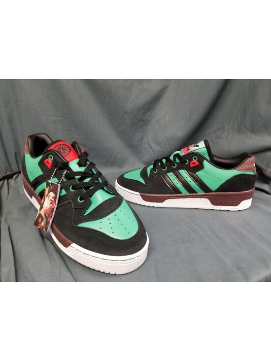adidas Other - Adidas Rivalry Low Demon Slayer Tanjiro JI3312 Men's Size 8.5 NEW NO BOX!